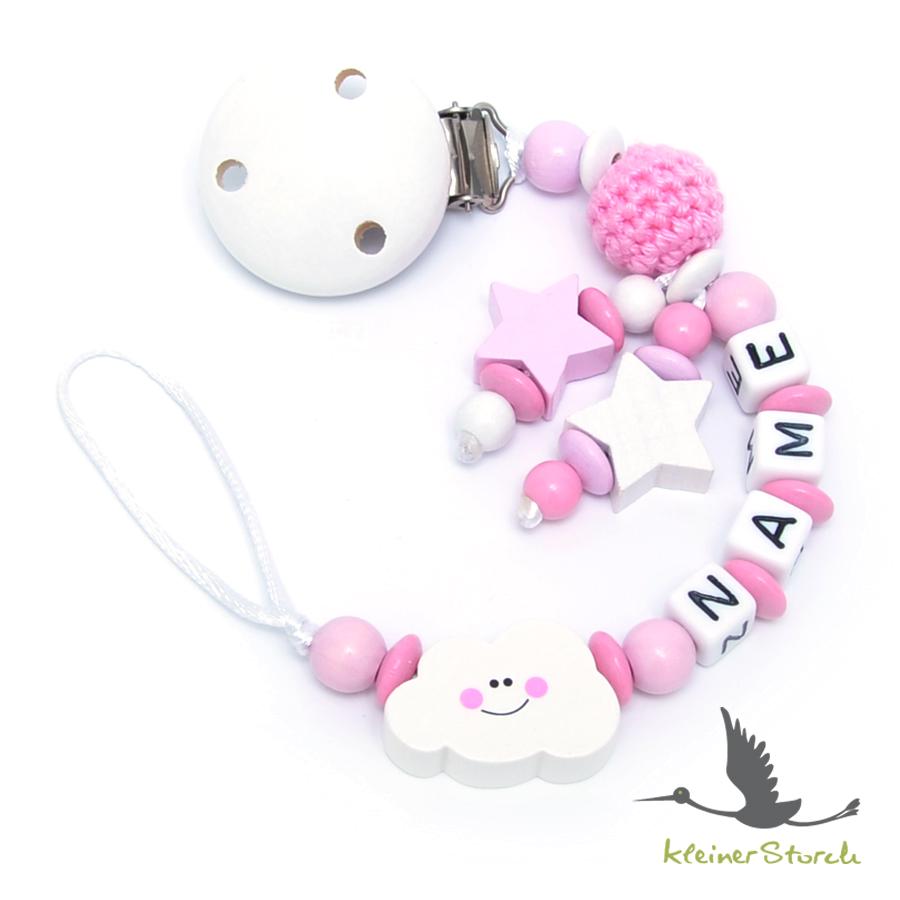 Jiacheng29 Wimpelkette Mit Sternen – 5 Sterne An Einem Seil, Gesamtlänge 200 Cm, Rosa/weiß