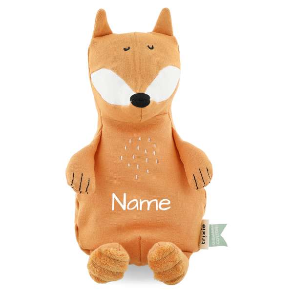 Trixie Kuscheltier Stofftier Fuchs personalisiert mit Namen